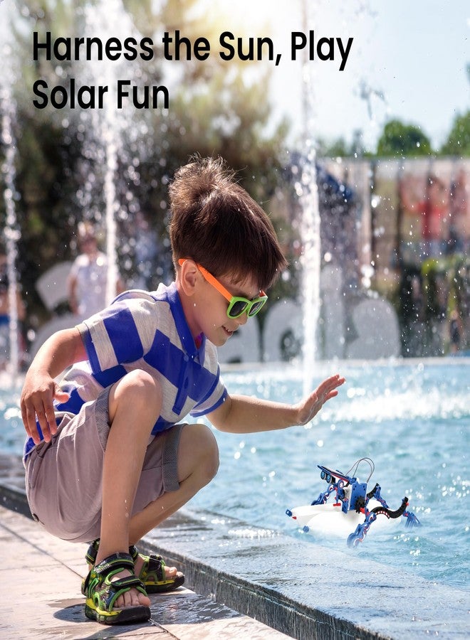 سيل بيرد مجموعة بناء روبوت Sillbird Solar STEM، لعبة تعليمية 12 في 1 للأطفال الأولاد من سن 8 سنوات، هدايا إبداعية لأعياد الميلاد والكريسماس، 190 قطعة - Image 3